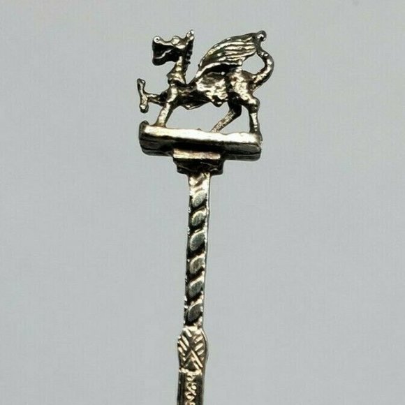 Rare Dragon Embossed Engraved Decorative Spoon - Picture 11 of 16